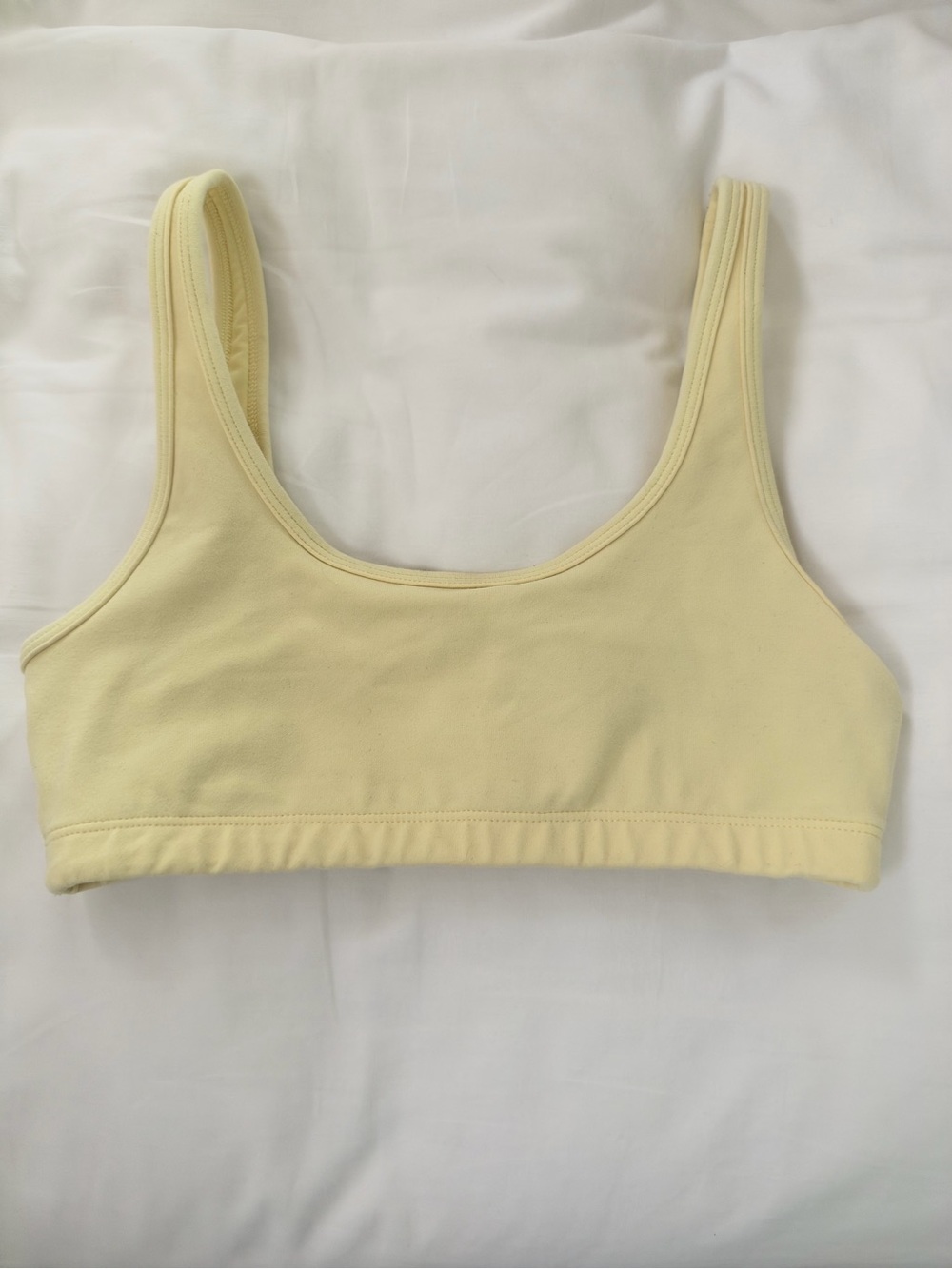 Aritzia golden mini bra top
